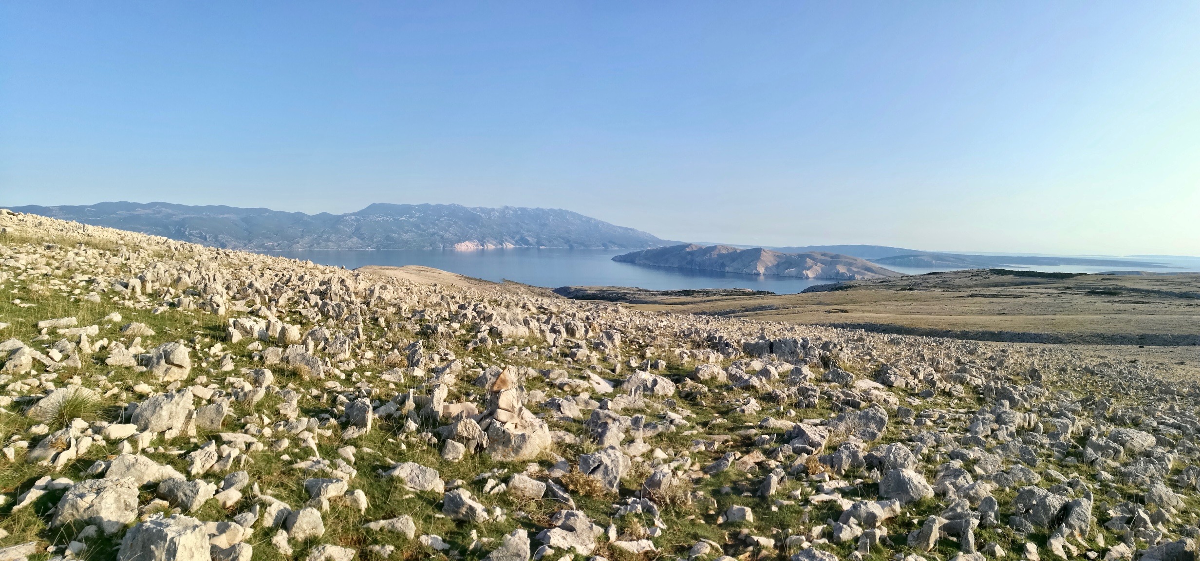 Panoramaweg Südalpen Panorama am Hochplateau