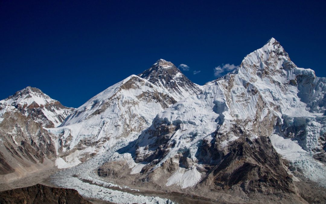 On the way to Mount Everest Base Camp